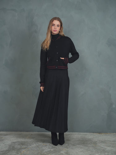 בומפר כיסים BURGUNDY BLACK