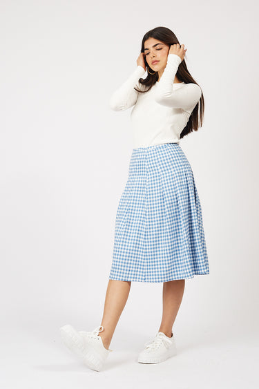 חצאית משבצות