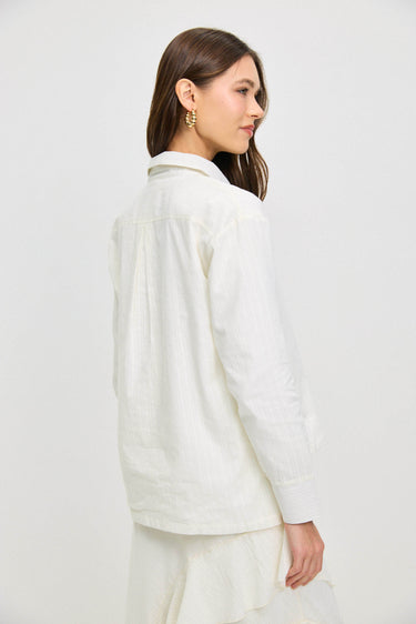 חולצה צווארון מכופתרת MILK