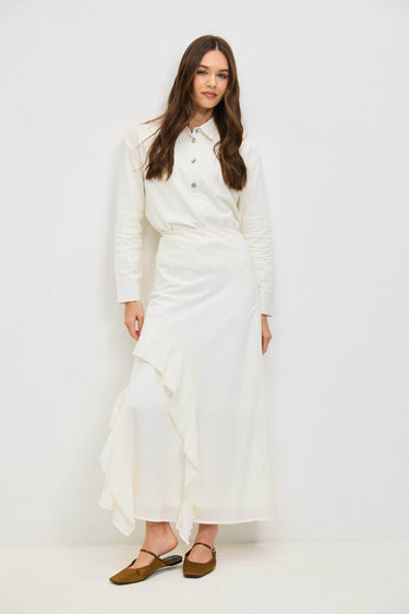 חצאית עם ראפלים MILK