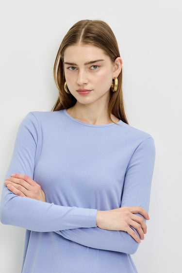 שמלה בייסיק אי סימטרית PURPLE