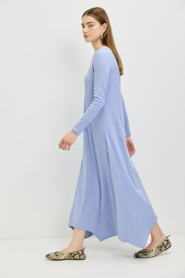 שמלה בייסיק אי סימטרית PURPLE