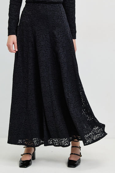 חצאית תחרה BLACK