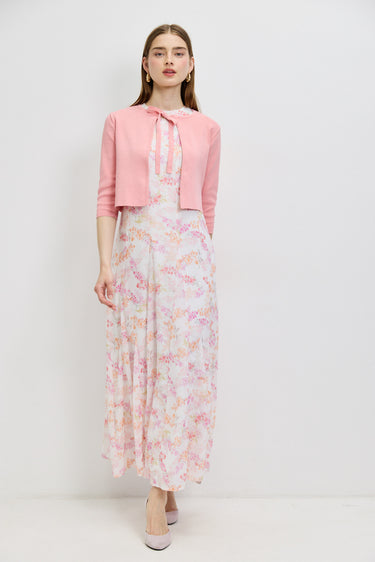 סרפן שיפון עם הדפס PINK