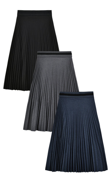 חצאית אקורדיון קצרה