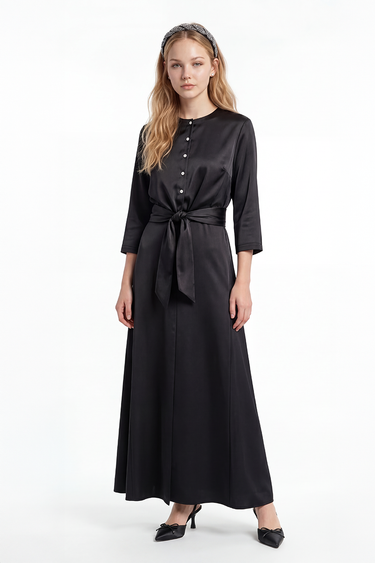 סרפן סאטן חלקים BLACK