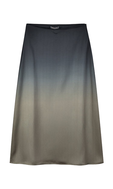 חצאית סאטן אומברה