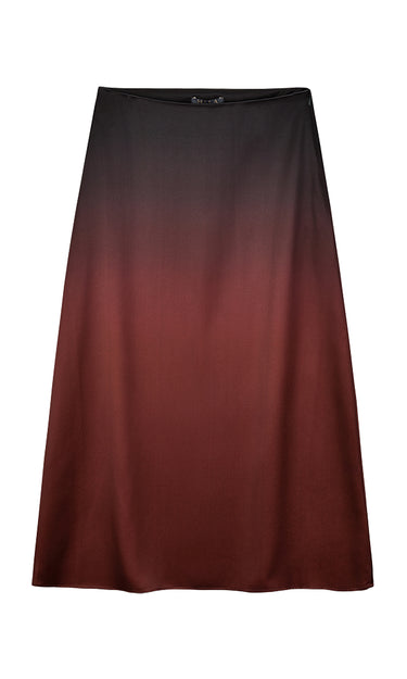 חצאית סאטן אומברה