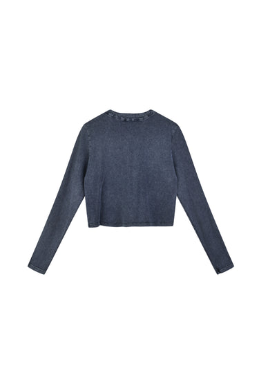 קרדיגן קצר וואש INDIGO