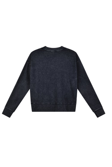 חולצת בייסיק וואש INDIGO