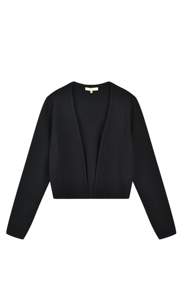 קרדיגן פתוח אלגנטי BLACK