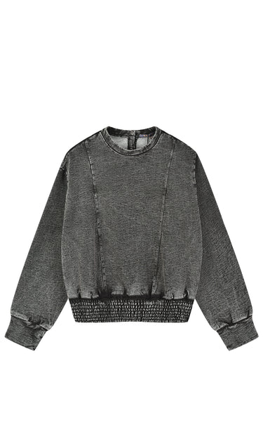 חולצת גרסי וואש BLACK