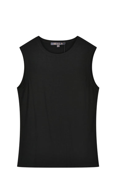 חולצת טנק בייסיק BLACK