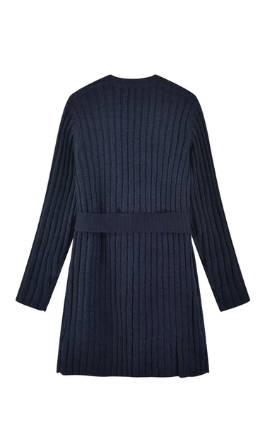 קרדיגן סריג ארוך NAVY