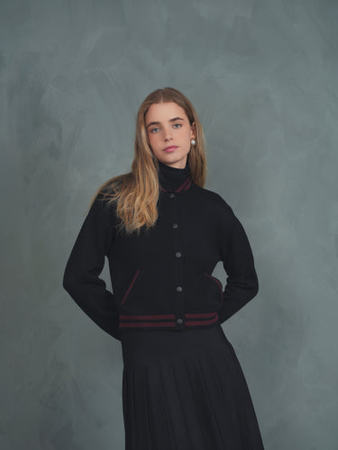 בומפר כיסים BURGUNDY BLACK