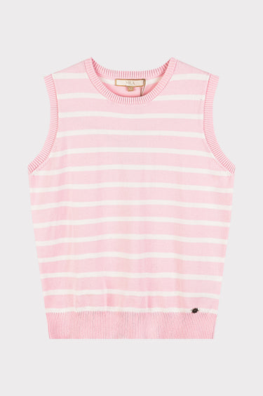 טנק סריג פסים PINK