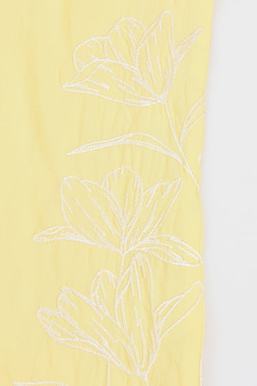 סראפן עם רקמה YELLOW