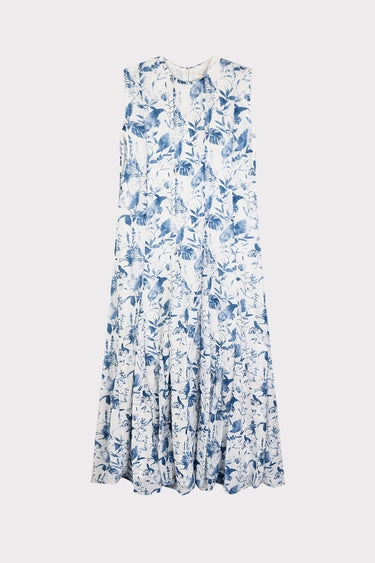 סרפן שיפון עם הדפס BLUE