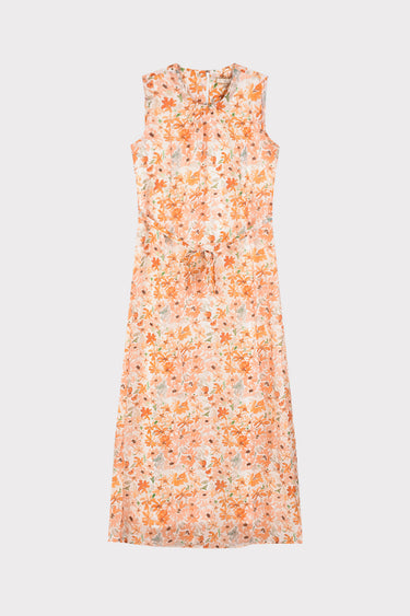 סרפן פרחוני עם חגורה ORANGE