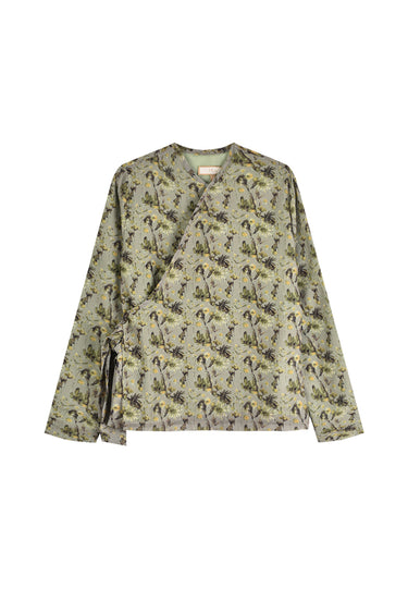 סט חצאית קומות וטופ מעטפת MINT