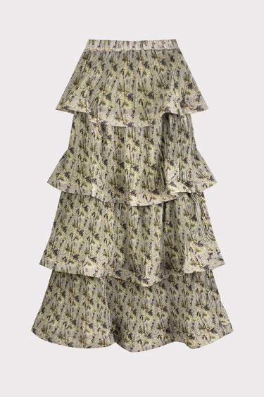 סט חצאית קומות וטופ מעטפת MINT