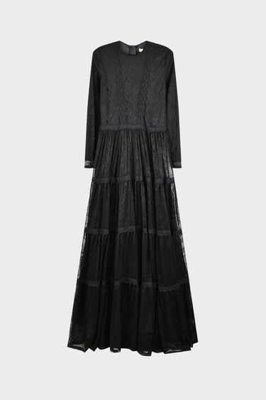 שמלת תחרה קומות BLACK&BLACK