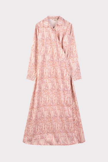 שמלת מעטפת פרינט PINK