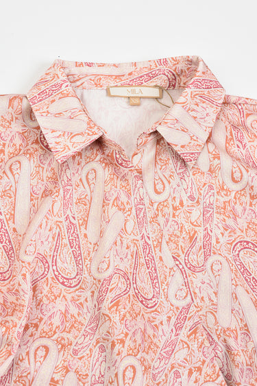 שמלת מעטפת פרינט PINK