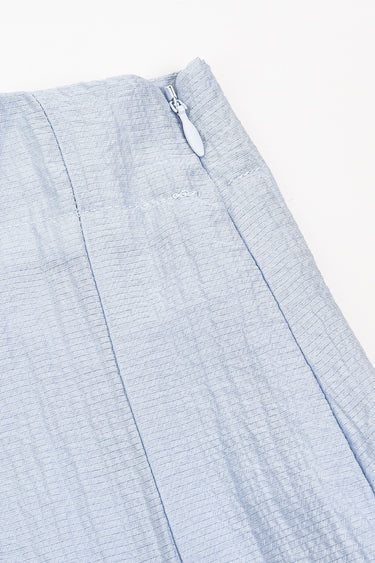 חצאית פעמונים זמש SKY BLUE