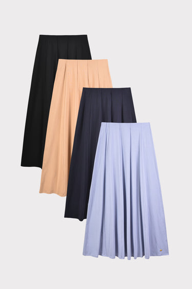 חצאית בייסיק מקסי BLACK