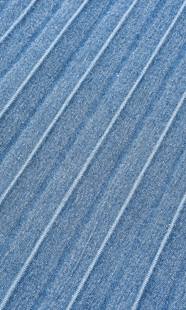 חצאית פליסה גינס BLUE DENIM