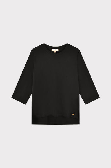 חולצת בייסיק BLACK