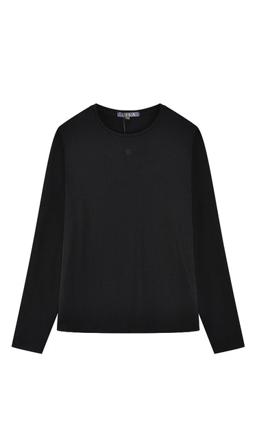 חולצת בייסיק BLACK