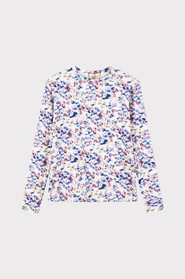 חולצה בייסיק עפ פרינט PURPEL