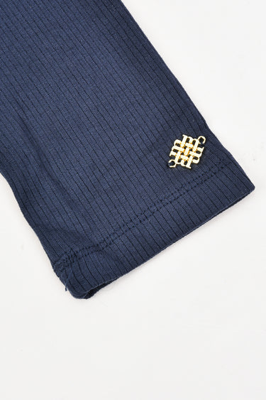 חולצת בייסיק מעטפת NAVY