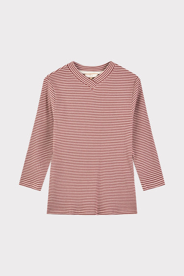 חולצת ריב פסים PINK