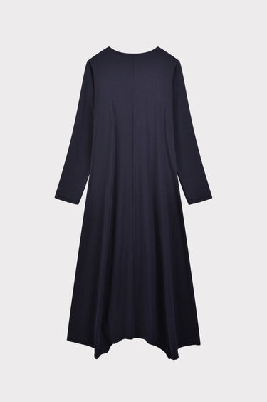 שמלה בייסיק אי סימטרית NAVY