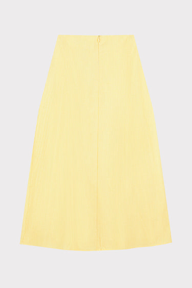 חצאית גזרת A פסים YELLOW