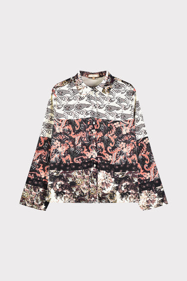 חולצה מכופתרת עם פרינט OLIVE