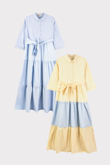 שמלת קומות YELLOW
