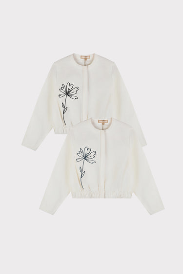 טופ עם פרח סיליקון MILK PETROL