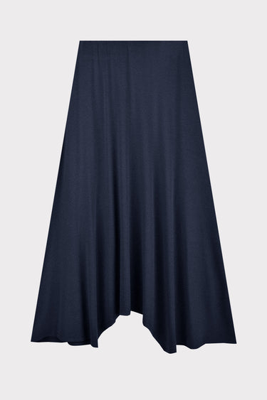 חצאית בייסיק אסימטרית NAVY