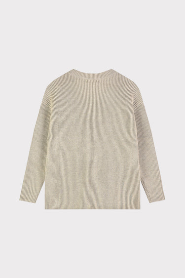 קרדיגן סריג עבה BEIGE