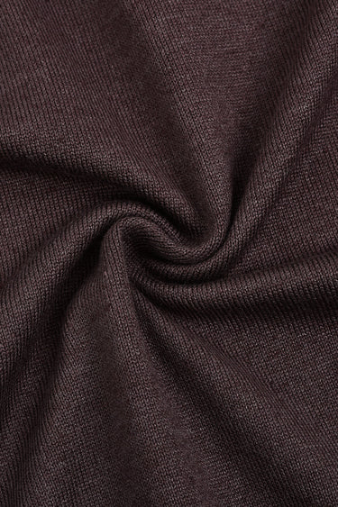 סרפן סריג עם גולף BROWN