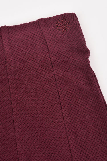 חצאית חלקים ריב PLUM