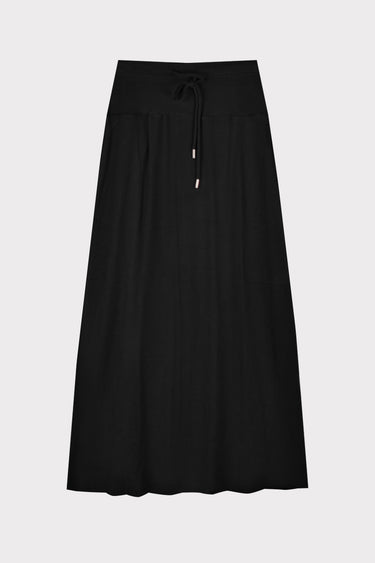 חצאית בייסיק ריב BLACK