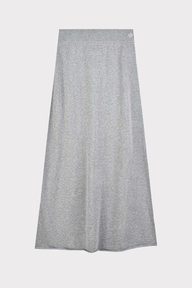 חצאית סריג גזרת A LIGHT GRAY