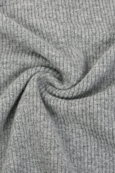 חולצת בייסיק ריב V GREY