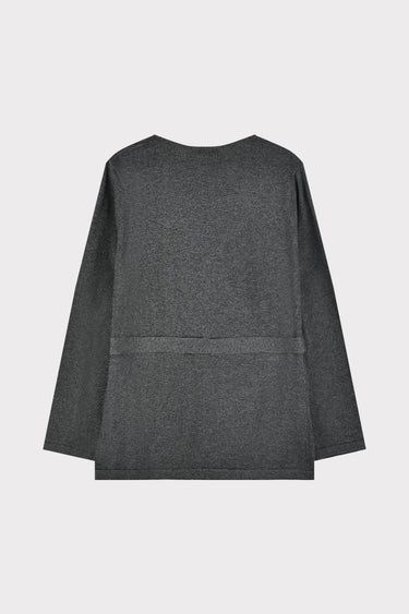 טופ מעטפת סריג GREY