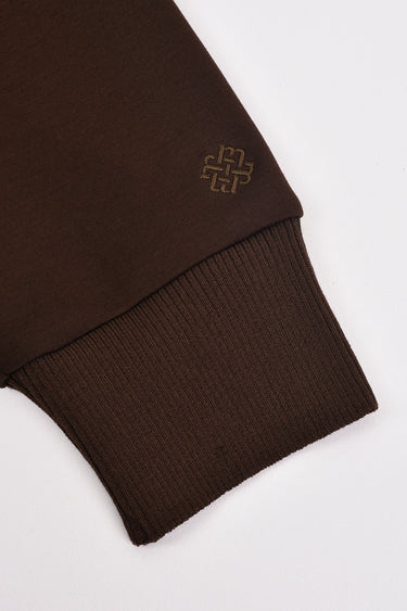 חולצת סקובה סיומת ריבס BROWN